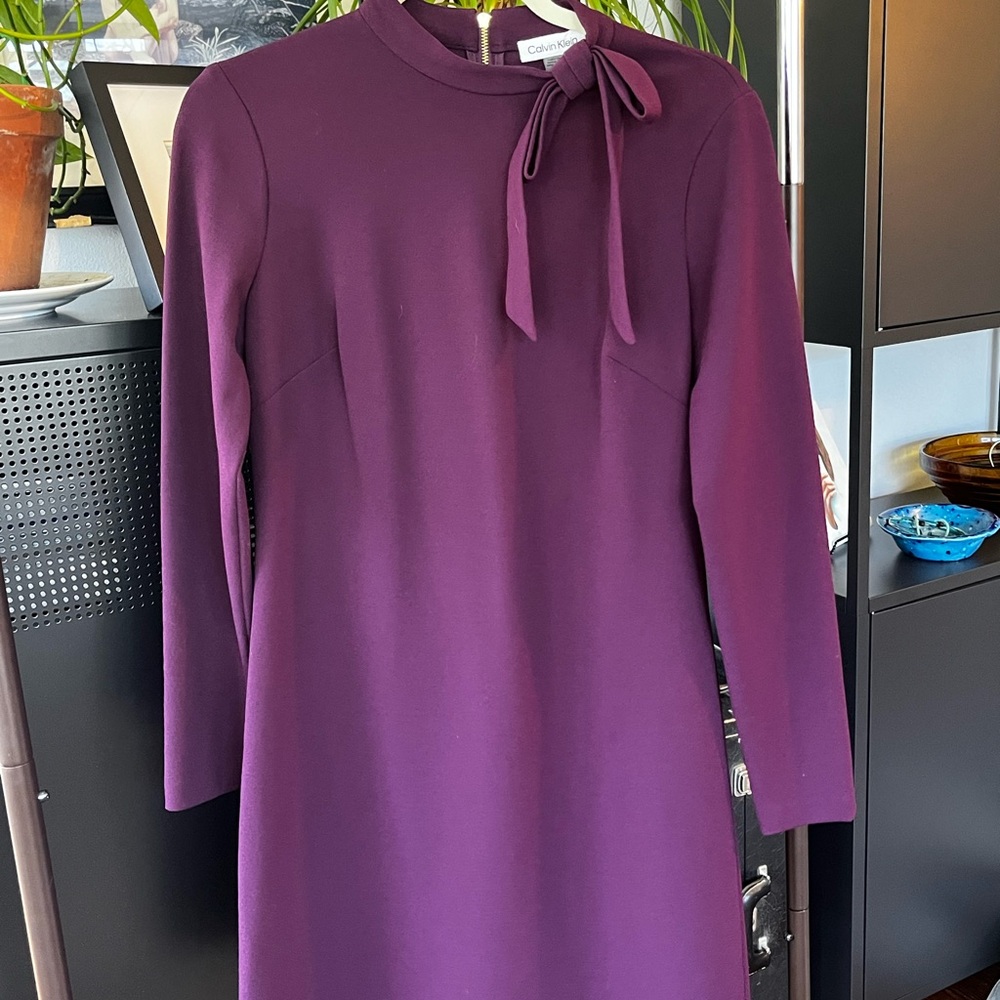 Calvin Klein Purple Women's Dress